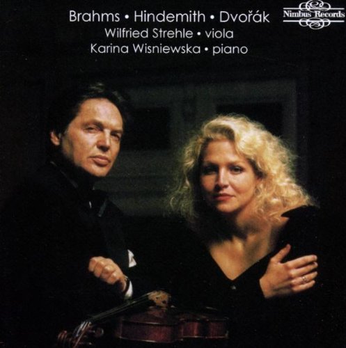 Brahms/Hindemith/Dvorak/Works For Viola & Piano/Va & C@Strehle/Wisniewska/Boettcher