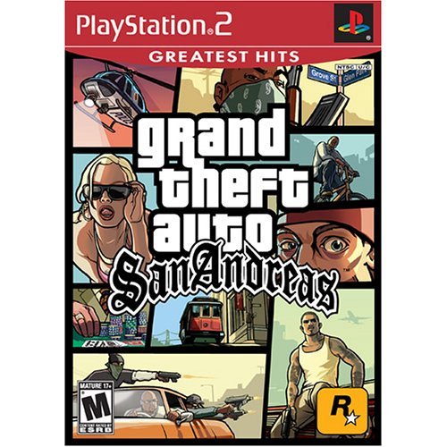 Ps2 Grand Theft Auto San Andreas Take 2 Interactive M 