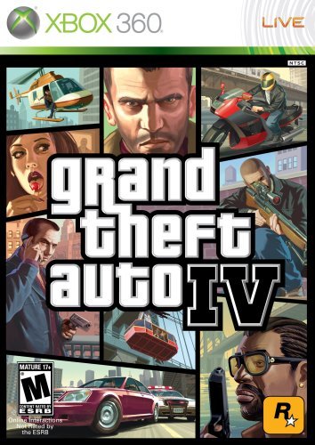 Xbox 360 Grand Theft Auto 4 Take 2 Interactive M 