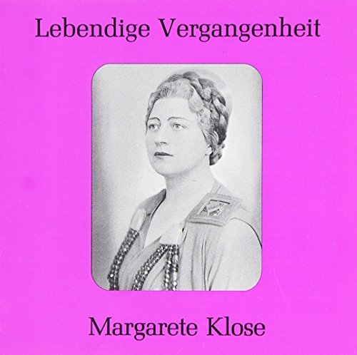 Margarete Klose/Sings Gluck/Berdi/Wagner/Bizet@Klose (Sop)