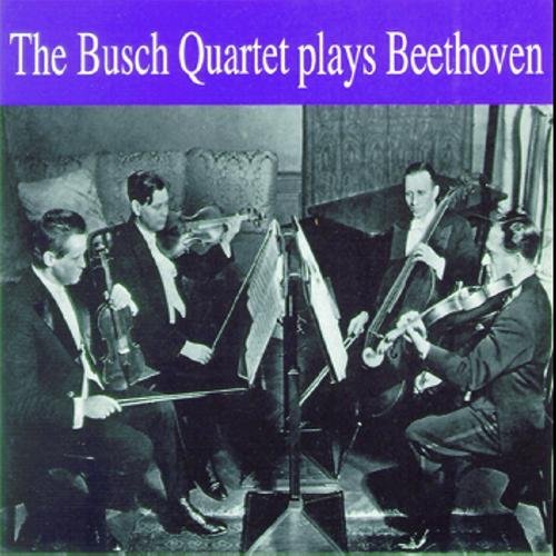 Ludwig Van Beethoven/String Quartet No. 9:String Qu@Busch Qt
