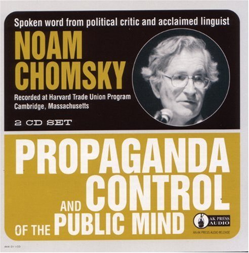 Noam Chomsky/Propaganda & Control Of The Pu@2 Cd