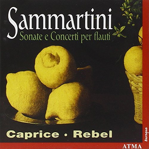 G.B. Sammartini/Flute Sonatas & Concerti@Rebel/Ens Caprice