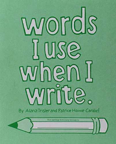 Eps Words I Use When I Write Grd 1 2 
