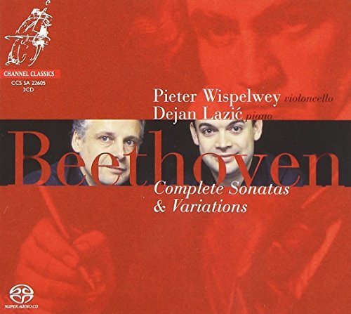 Ludwig Van Beethoven Complete Cello Sonatas & Varia Sacd Wispelwey (vc) Lazic (pno 