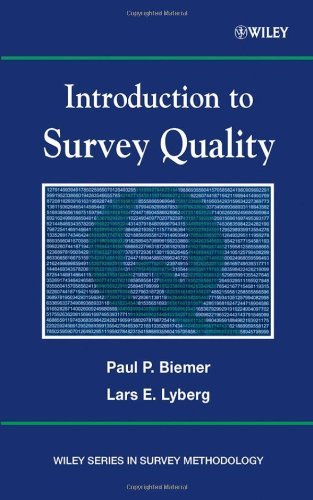Paul P. Biemer Introduction To Survey Quality 