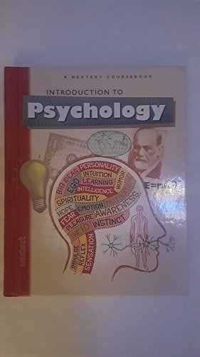 McDougal Littel/Nextext Coursebooks@ Student Text Introduction to Psychology