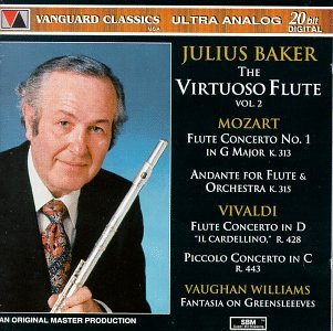 Julius Baker Virtuoso Flute Vol. 2 Baker (fl) Janigro I Solisti Di Zagreb 