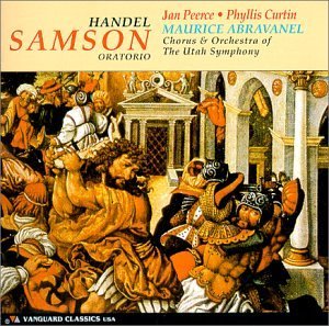 G.F. Handel/Samson@Peerce (Ten)/Curtin (Sop)@Abravanel/Univ Of Utah Sym & C