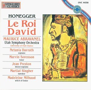 A. Honegger/King David@Abravanel/Utah So