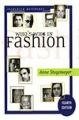 Anne Stegemeyer Who's Who In Fashion 0004 Edition; 