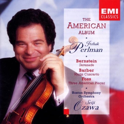 Barber/Bernstein/Foss/Con Vn/Ser/American Pieces (3)@Perlman*itzhak (Vn)@Ozawa/Boston So