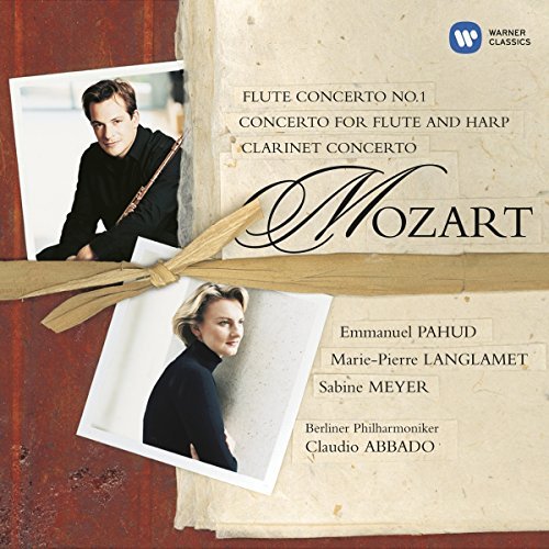 Pahud,Emmanuel/Meyer,Sabine/Mozart: Flute Cto/Clarinet Cto@Pahud/Meyer/Langlemet@Abbado/Berlin Po