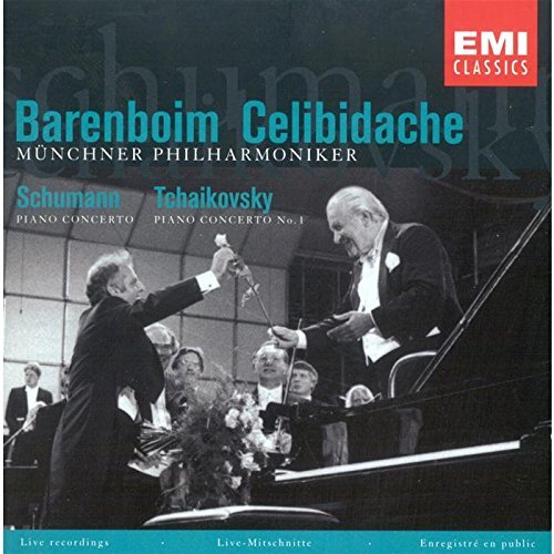 Schumann Tchaikovsky Con Pno (am) (b Flat M) Barenboim (pno) Celibidache (p 