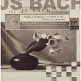 J.S. Bach Brandenburg Cons Con Vn 4 CD Set Age Of Enlightenment 