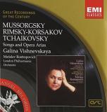 Galina Vishnevskaya Mussorgsky Tchaikovsky Vishnevskaya*galina (sop) Rostropovich London Po 
