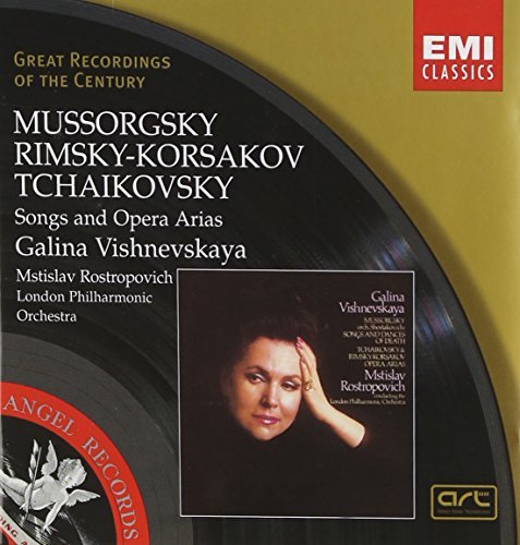 Galina Vishnevskaya Mussorgsky Tchaikovsky Vishnevskaya*galina (sop) Rostropovich London Po 