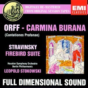 Orff/Stravinsky/Carmina Burana/Firebird Ste@Stokowski/Various