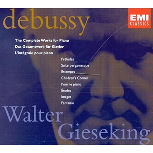 Walter Gieseking/Debussy: Piano Works@Schroder/Hessian Rso