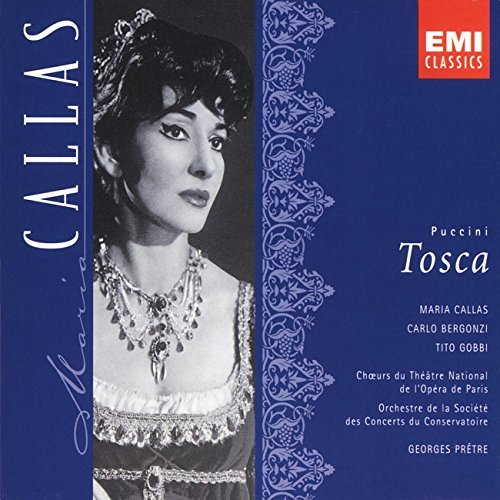 G. Puccini Tosca Comp Opera Callas Bergonzi Gobbi Pretre Various 