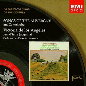 Victoria De Los Angeles Canteloube Chants D'auvergne De Los Angeles*victoria (sop) Jaquillat Lamoreux Concert Orc 