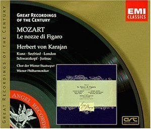 W.A. Mozart Marriage Of Figaro Comp Opera Seefried Kunz Swarzkopf & Karajan Vienna Phil 