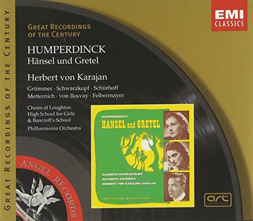 Herbert Von Karajan Humperdinck Hansel Und Gretel Grummer Swarzkopf Metternich & Karajan Po & Chorus 