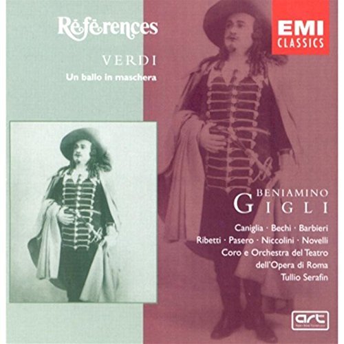 G. Verdi/Ballo In Maschera-Comp Opera@Gigli/Caniglia/Bechi/&@Serafin/Rome Opera Orch & Chor