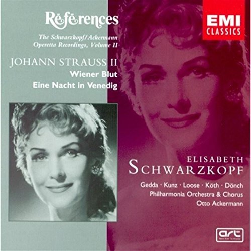 J. Strauss/Night In Venice/Wiener Blut@Schwarzkopf/Gedda/Kunz/Loose/&@Ackermann/Phil Orch & Chorus