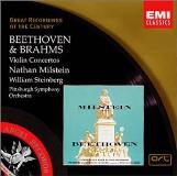 Nathan Milstein Plays Beethoven & Brahms Cons Milstein (vn) Steinberg Pittsburgh So 