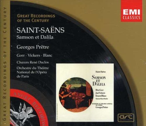 C. Saint-Saens/Samson & Dalila@Vickers*jon (Ten)@Pretre/Orch De Theatre Natl De