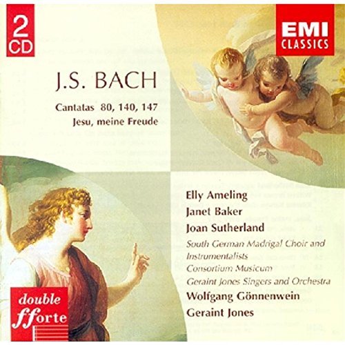 Double Fforte Various Bach Cantatas Ameling Baker Altmeyer Sotin Gonnenwein Consortium Musicum 