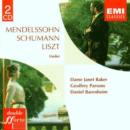Liszt Mendelssohn Schumann Lieder Baker Parsons Barenboim 