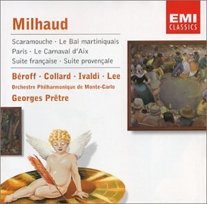 D. Milhaud Saramouche Bal Martiniquais Pa Ivaldi Lee Beroff Collard Pretre Monte Carlo Po 