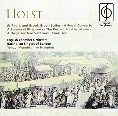 G. Holst/Ste St. Paul's/Con Fugal/Rhap@Menuhin/English Co