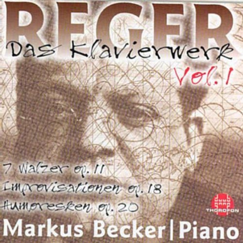 M. Reger/Vol. 1-Piano Works@Becker*markus