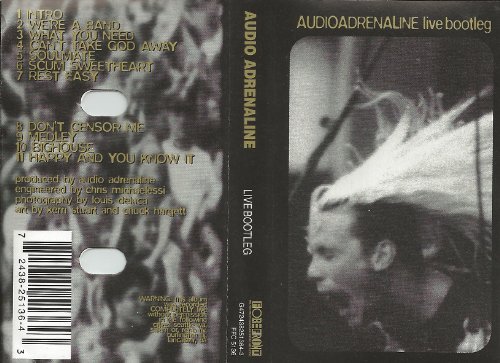 AUDIO ADRENALINE/LIVE BOOTLEG