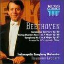L.V. Beethoven Sym 2 Qt Str 11 Coriolanus Leppard Indianapolis So 