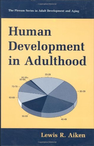 Lewis R. Aiken Human Development In Adulthood 1998 