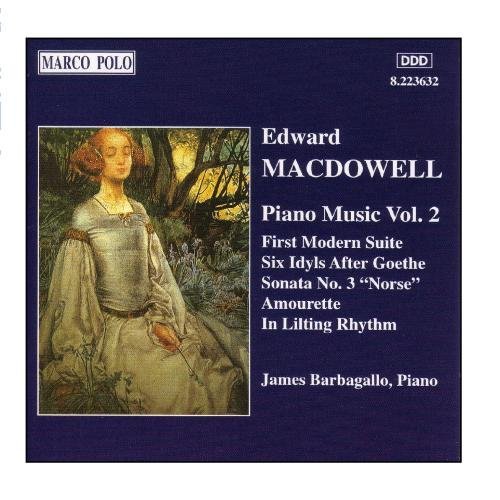 E. Macdowell/Piano Music-Vol. 2@Barbagallo*james (Pno)