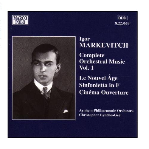 I. Markevitch/Orchestral Music-Vol. 1@Lyndon-Gee/Arnhem Po