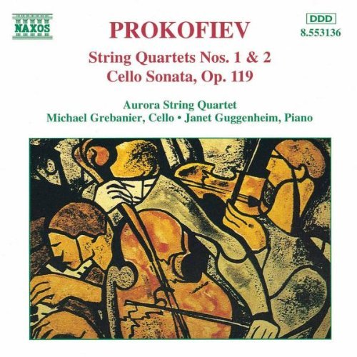 S. Prokofiev/Qt Str 1/2/Son Vc@Grebanier (Vc)/Guggenheim (Pn@Aurora Str Qt