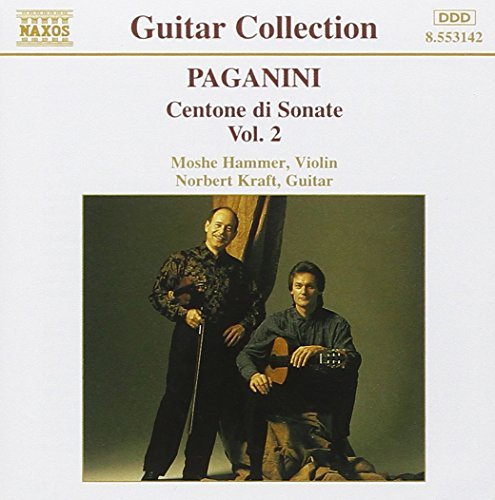 N. Paganini/Centone Di Sonate Vol. 2@Hammer (Vn)/Kraft (Gtr)