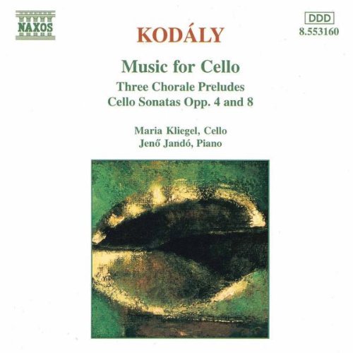 Z. Kodaly/Music For Cello@Kliegel (Vc)/Jando (Pno)