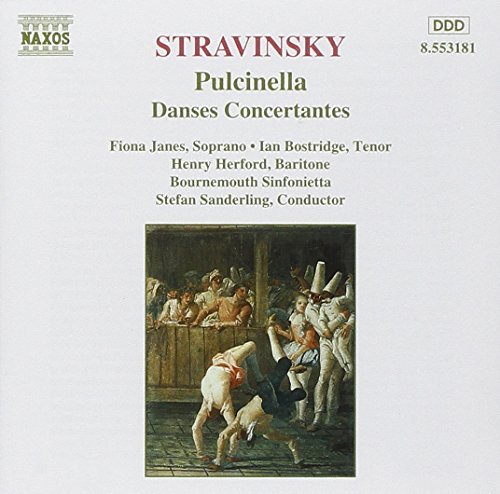 I. Stravinsky/Pulcinella@Janes/Bostridge/Herford@Sanderling/Bournemouth Sym