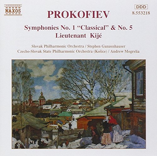 S. Prokofiev/Sym 1/5/Lt Kije Ste/March@Gunzenhauser & Mogrelia/Variou