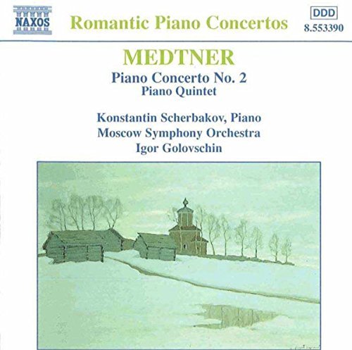 N. Medtner/Con Pno 2/Qt Pno@Golovschin/Moscow So