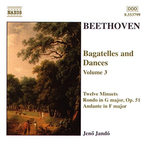 Ludwig Van Beethoven/Bagatelles & Dances Vol. 3@Jando*jeno (Pno)