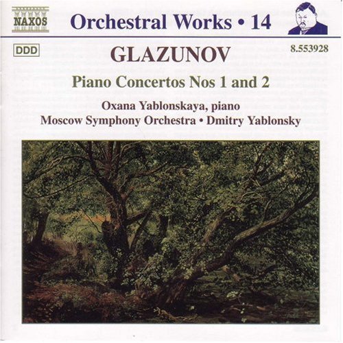 A. Glazunov/Con Pno 1/2@Yablonskaya*oxana (Pno)@Yablonsky/Moscow So
