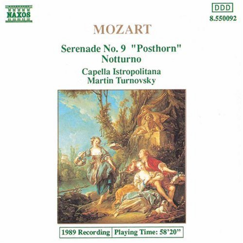 Wolfgang Amadeus Mozart/Ser 9/Notturno@Gansch/Samec/Cejka/Ganzel@Turnovsky/Capella Istropolitan